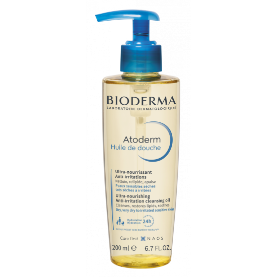 Bioderma Atoderm Huile De Douche 24ωρη Ενυδάτωση & Άμεση Άνεση από το Ντους 200ml